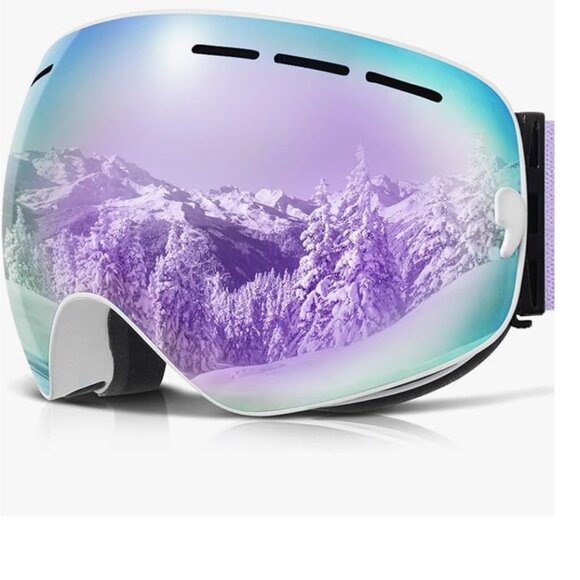 Ski Goggles Anti Fog UV Protection - Picture 1 of 5